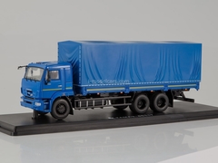 KAMAZ-65117 flatbed truck restyling blue 1:43 Start Scale Models (SSM)