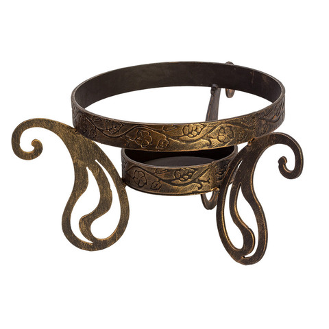 Кованая подставка садж инь-янь