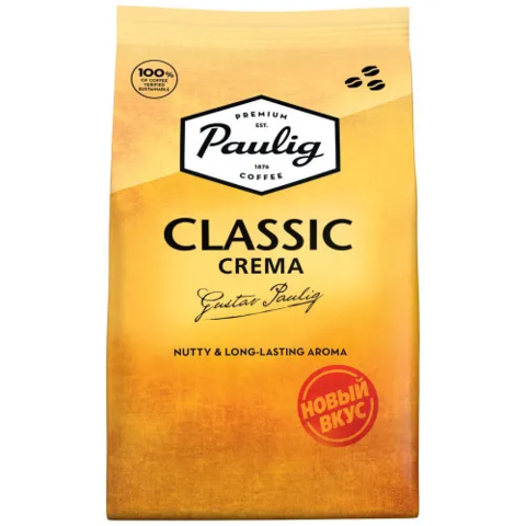 купить Кофе в зернах Paulig Classic Crema, 1 кг (Паулиг)