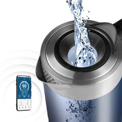 Чайник электрический Polaris, PWK 1725CGLD WIFI IQ Home, 1.7 л, 2200 Вт, ск нагр элем, стекло