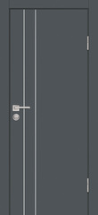 Дверь P-14 / Цвет Графит / Двери PROFILO PORTE