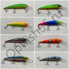 Воблер Rosy Down Shallow Walleye 145F 145мм, 19гр, загл. 3,0-4,0м