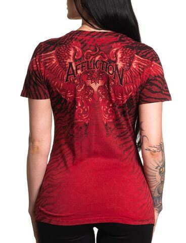 Affliction | Футболка женская MERCEDES AW25190 спина