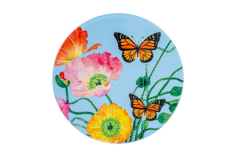 Кружка с подставкой 400мл Maxwell&Williams Маки