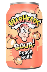 Газированный напиток WarHeads со вкусом персик