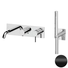 Remer Metrica MC53D2NO Смеситель для ванны, черный матовый фото