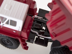 BELAZ-540 Dumper exhibition red-white 1:43 Dealer models BELAZ