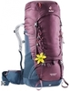 Картинка рюкзак туристический Deuter Aircontact 50+10 SL blackberry-navy - 1