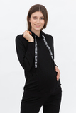 Спортивный костюм для беременных и кормящих 10029 черный