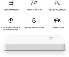 TP-Link EAP235-Wall Omada AC1200 Встраиваемая в стену гигабитная точка доступа Wi‑Fi с MU‑MIMО