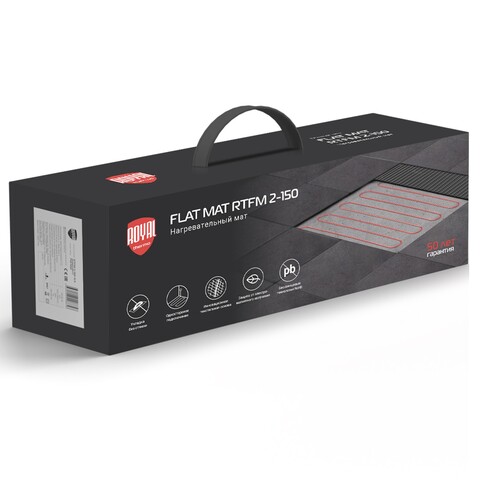 Комплект теплого пола Royal Thermo Flat Mat RTFM 2-150-4