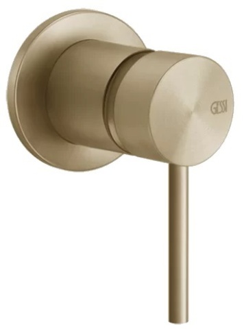 Gessi 54019#726 SHOWER Смеситель для душа- внешняя часть (бронза шлифованная)