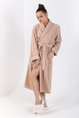 Халат женский Комфорт-3 Виотекс БЕЖЕВЫЙ