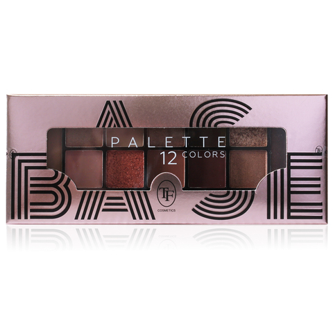TF Палетка теней для век 12-ти цветная BASE PALETTE тон 03 красно-коричневый  CTE41