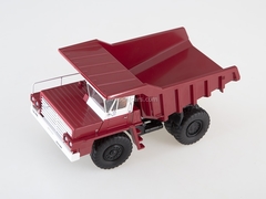 BELAZ-540 Dumper exhibition red-white 1:43 Dealer models BELAZ