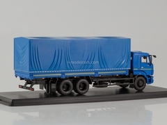 KAMAZ-65117 flatbed truck restyling blue 1:43 Start Scale Models (SSM)
