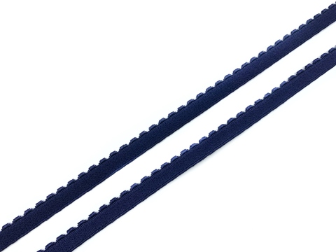 Резинка отделочная темно-синяя 8 мм (цв. 061), 641/8