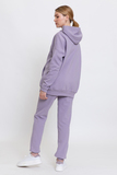 Утепленный спортивный костюм для беременных и кормящих 11998 сиреневый