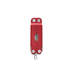 Мультитул-брелок Leatherman Micra Red, 10 функций, цвет красный (64330181N) | Multitool-Leatherman.Ru