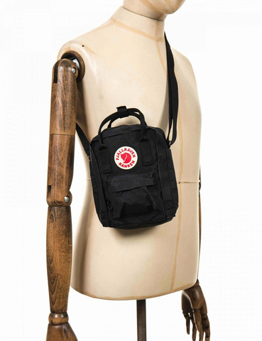 Картинка сумка для документов Fjallraven Kanken Sling 550 Black - 4