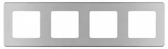 INSPIRIA Рамка 4п алюминий 673962