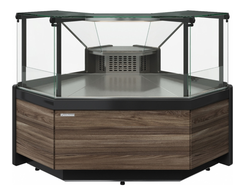 Холодильная витрина CARBOMA BAVARIA 3 GC111 VV-5-1 динамика без боковин