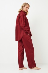 Пижама женская со штанами ARUELLE VITTORIA_Бургундское вино