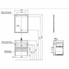 Aquanet 305236 Тумба с раковиной Nova Lite 60 2 ящ. цв. орех светлый (305236)