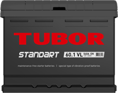 TUBOR Standart 6СТ-60 аккумулятор