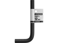 STAYER STANDARD, 12 мм, имбусовый ключ (27405-12)