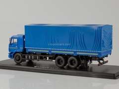 KAMAZ-65117 flatbed truck restyling blue 1:43 Start Scale Models (SSM)