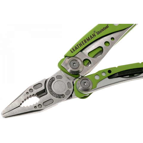 Мультитул Leatherman Skeletool, 7 функций, салатовый, шт