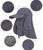 Картинка кепка Skully Wear desert cap dark grey - 10