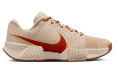 Женские теннисные кроссовки Nike Zoom GP Challenge Pro Premium - sanddrift/rust factor/metallic gold