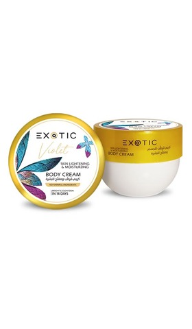 Exotic EX-33 Крем увлажняющий и осветляющий для тела  (H Violet)  250 ml