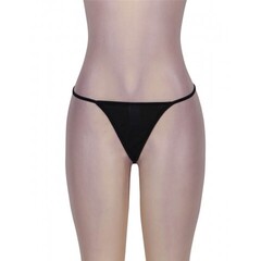 Кружевной пояс для чулок + стринги черные Sexy Lace (размер XS-S)