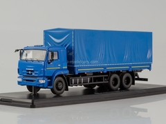 KAMAZ-65117 flatbed truck restyling blue 1:43 Start Scale Models (SSM)