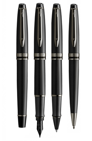 Ручка-роллер Waterman Expert Metallic, Black RT (2119190)