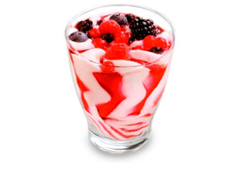 Мороженое в стекле "Лесные ягоды", 90г