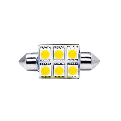 Салонные лампы LED C5W 5000K