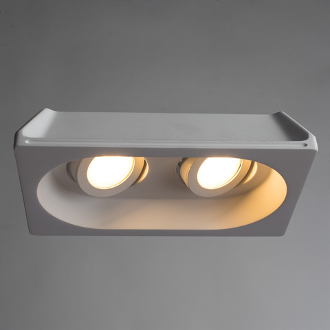 Светильник встраиваемый поворотный Arte Lamp Invisible A9215PL-2WH