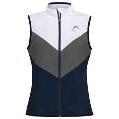 Женская теннисная жилетка Head Club 22 Vest W - dark blue