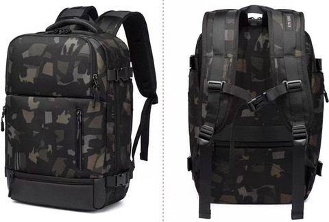 Картинка рюкзак городской Ozuko 9405l Camo - 2