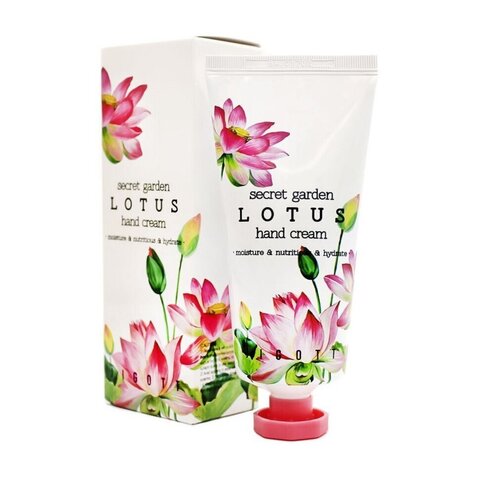 Jigott Hand Крем для рук с экстрактом лотоса Jigott Secret Garden Lotus Hand Cream