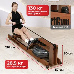 Гребной тренажер DFC SmartGym WR-02