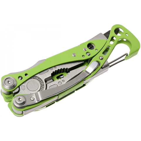 Мультитул Leatherman Skeletool, 7 функций, салатовый, шт