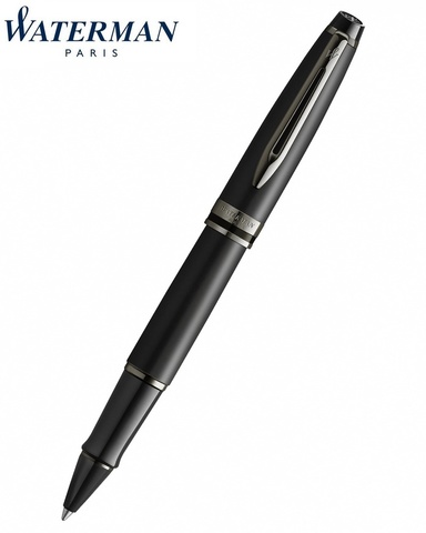 Ручка-роллер Waterman Expert Metallic, Black RT (2119190)