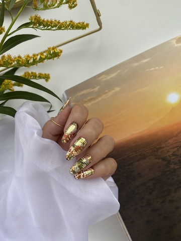 Пленки для маникюра IBDI NAILS 16 PATCHWORK ROSE