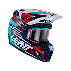 Кроссовый шлем Leatt 8.5 V23 + очки Velocity 5.5 Royal L (58-59CM)