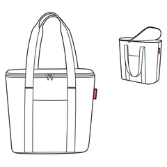 Термоcумка thermoshopper dots